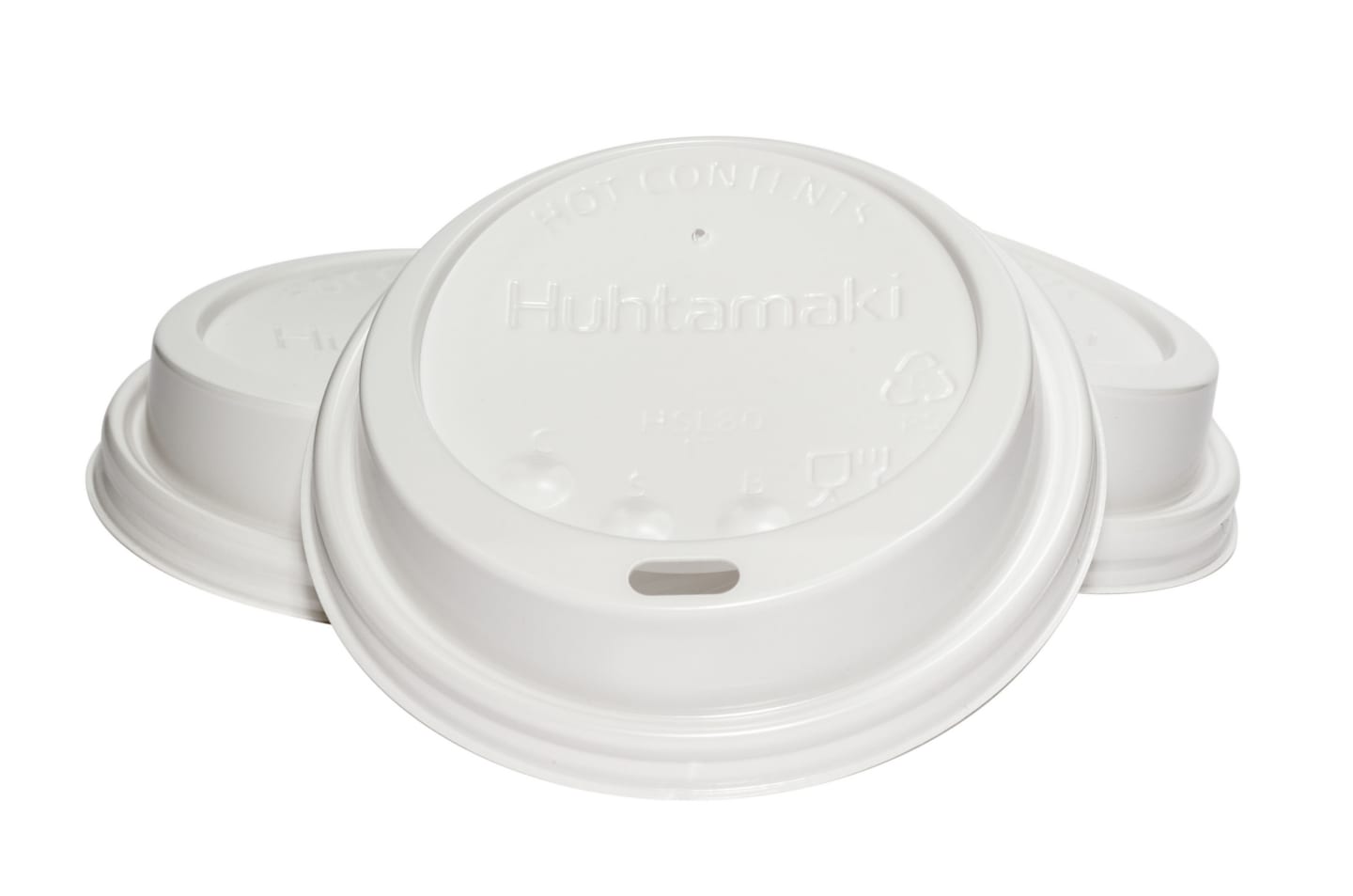 Lock till Hot Cup Coffee vit 25cl 100st - Bild 1 av 1