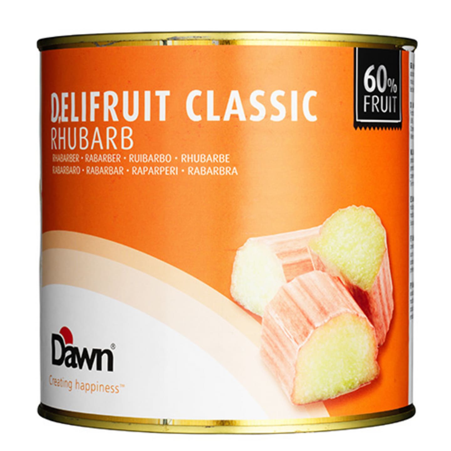 Rabarberfyllning Classic 60% frukt 2,7kg