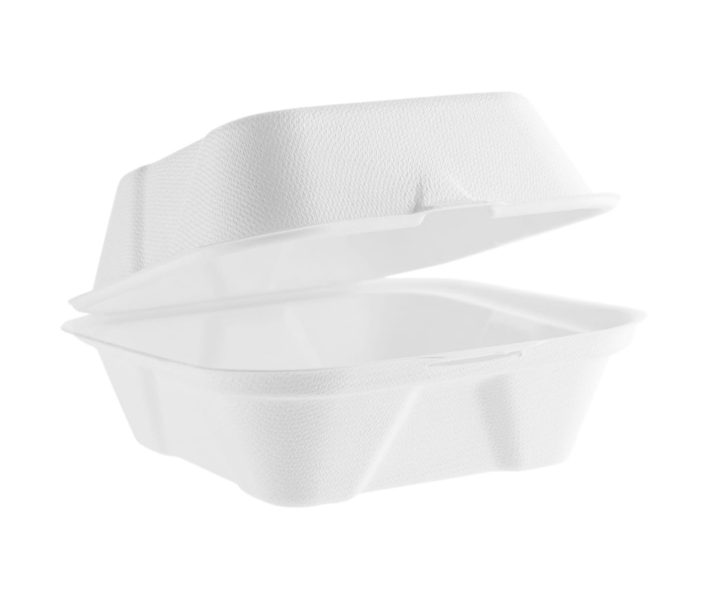 Hamburgerbox bagasse 15,2x15,2cm 50st - Bild 1 av 1