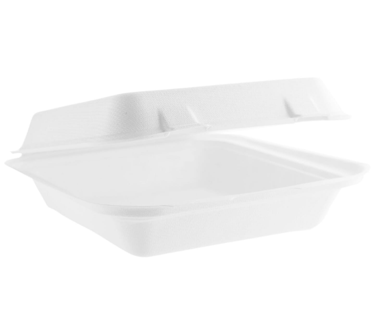 Matlåda bagasse kvadrat 20,3x20,3cm 50st - Bild 1 av 1