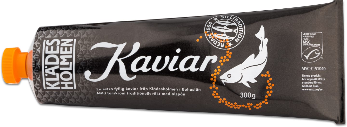 Klädesholmen Kaviar tub MSC 300g - Bild 1 av 2
