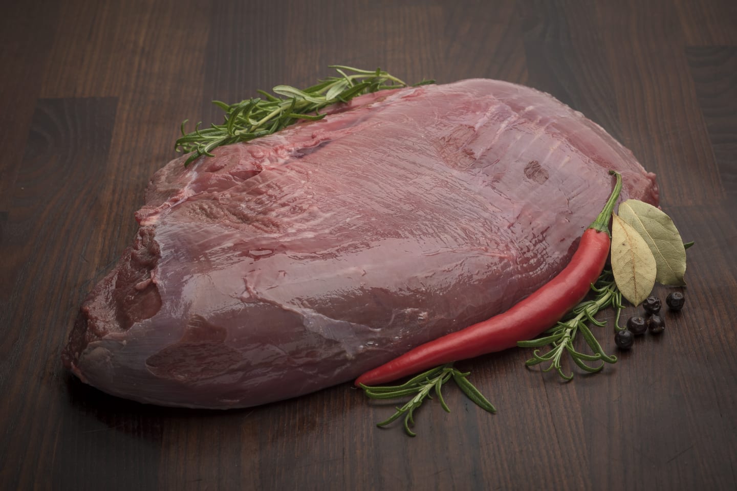 Kronhjortinnanlår 1/6kg