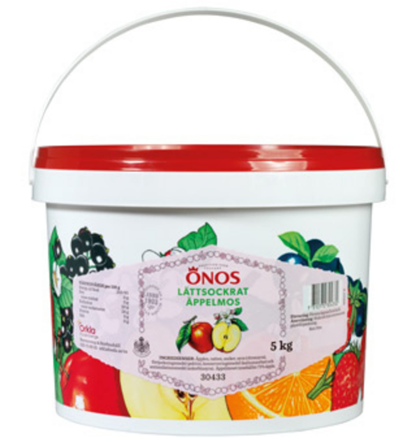 Äppelmos lättsockrad 5kg