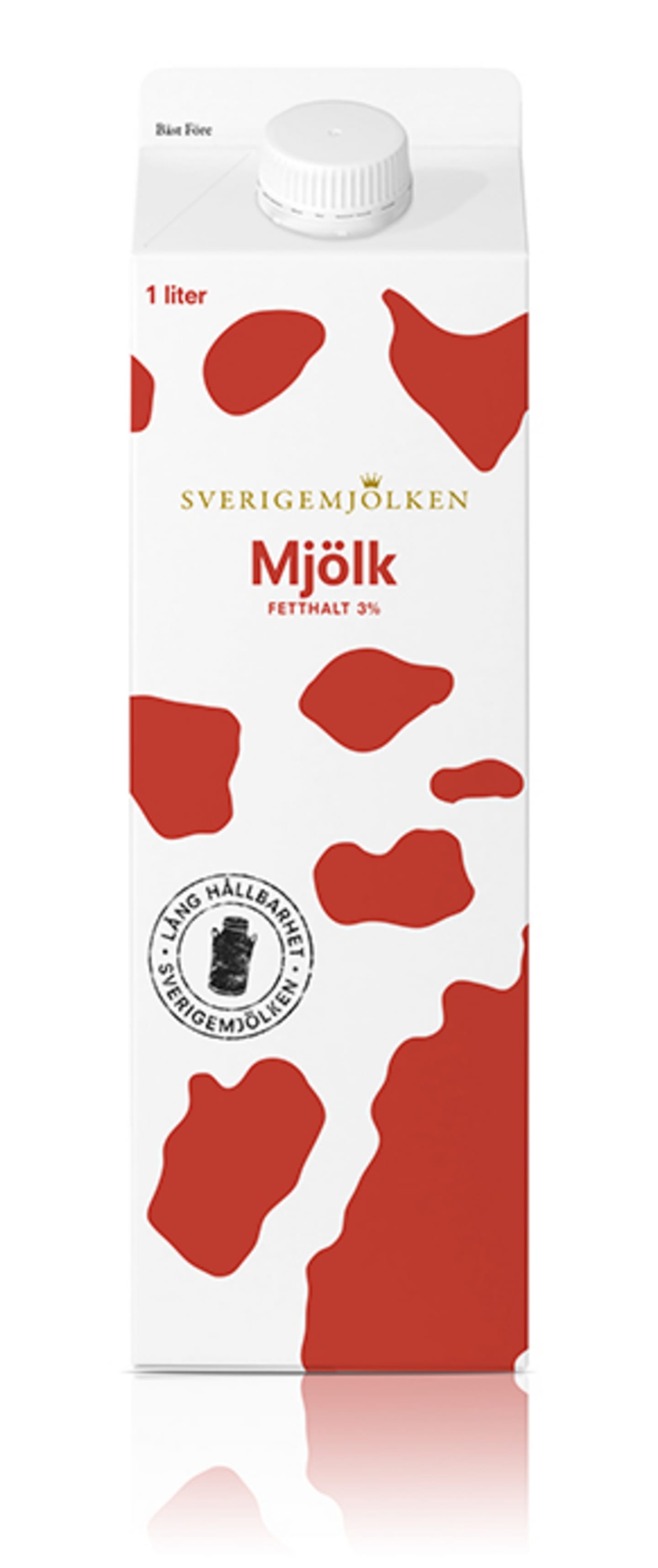 Standardmjölk 3% lång hållbarhet 1L