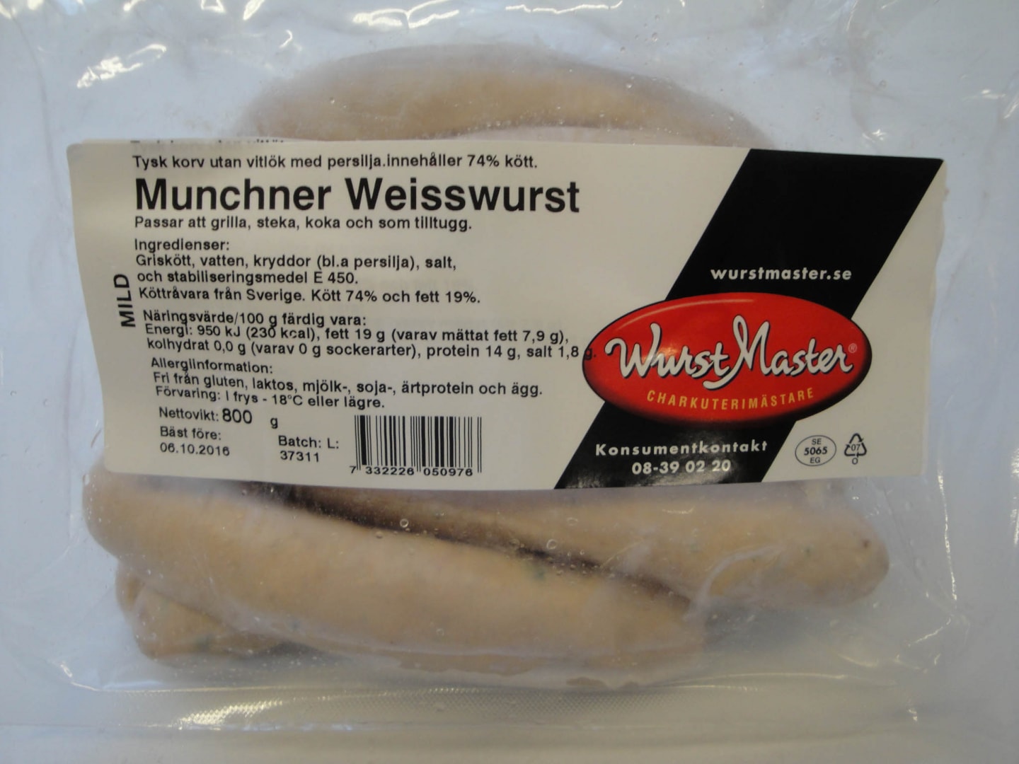 Weisswurst muncher 10x80g - Bild 1 av 3
