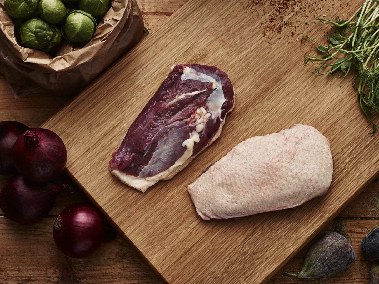 Ankbröst barbarie 2x350g/5,6kg