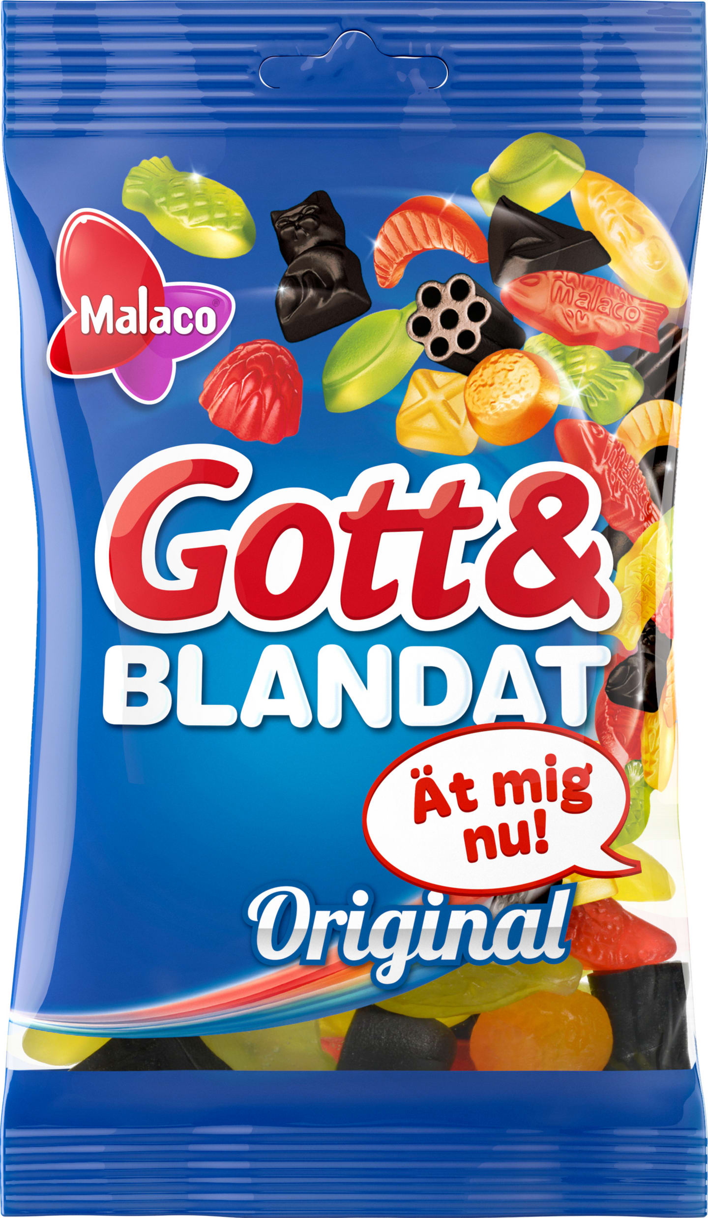 Gott och blandat portion påsgodis 50g - Bild 1 av 1
