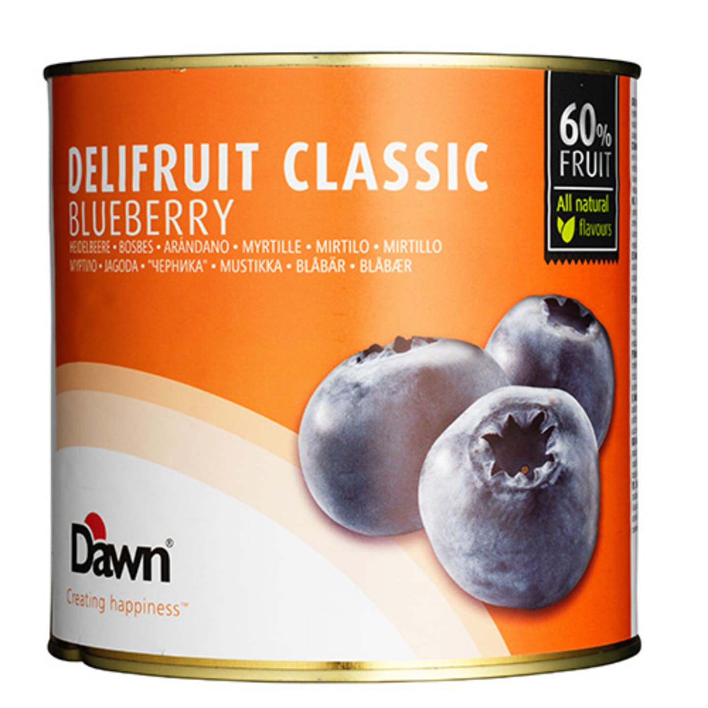 Blåbärsfyllning Classic 60% frukt 2,7kg