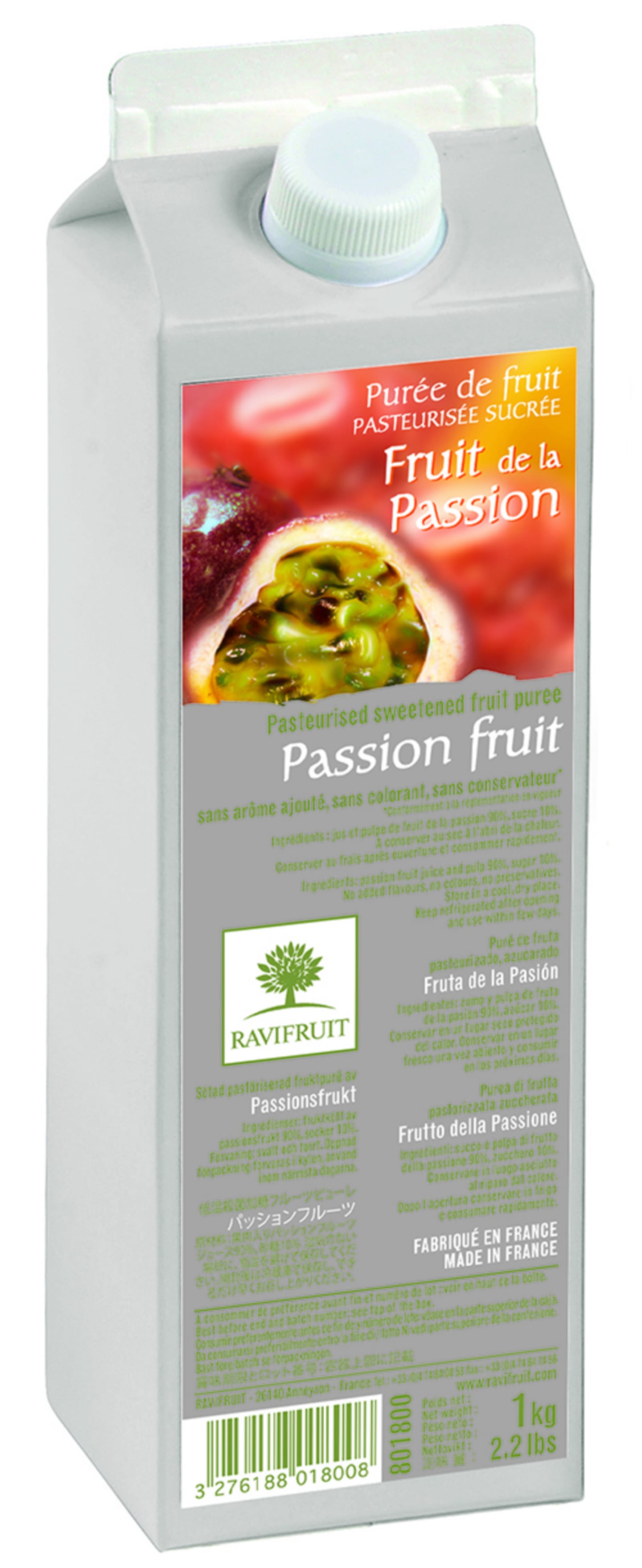 Puré passionsfrukt 1kg