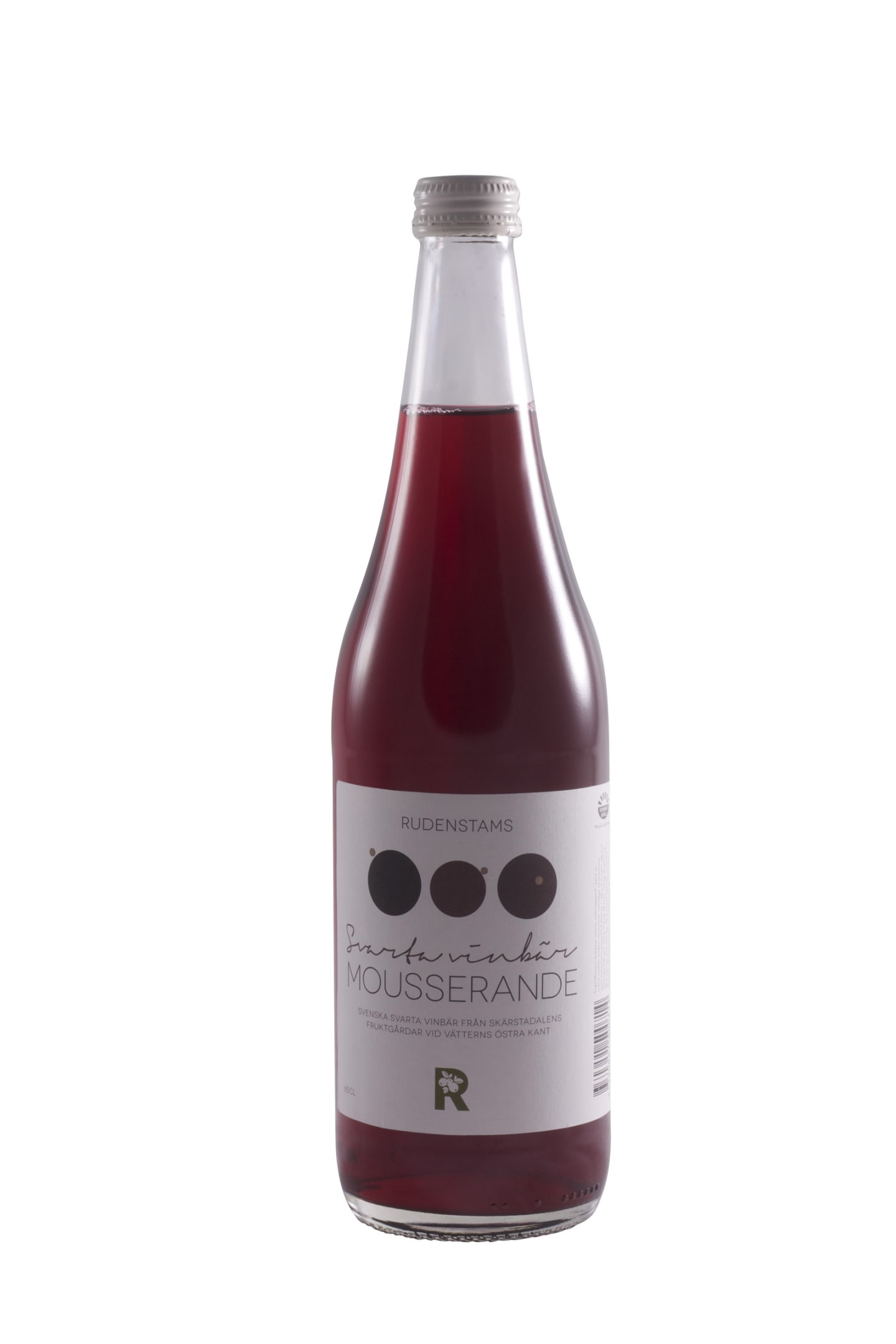 Svartvinbärsdryck mousserande 65cl