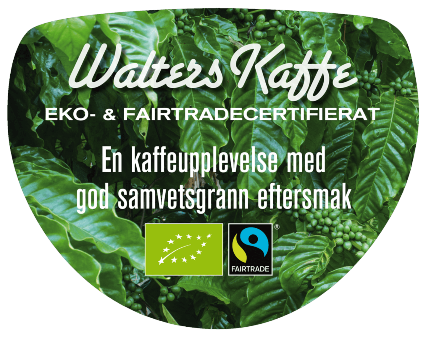 Walters Kaffe Rättvisa brygg 90g - Bild 1 av 3