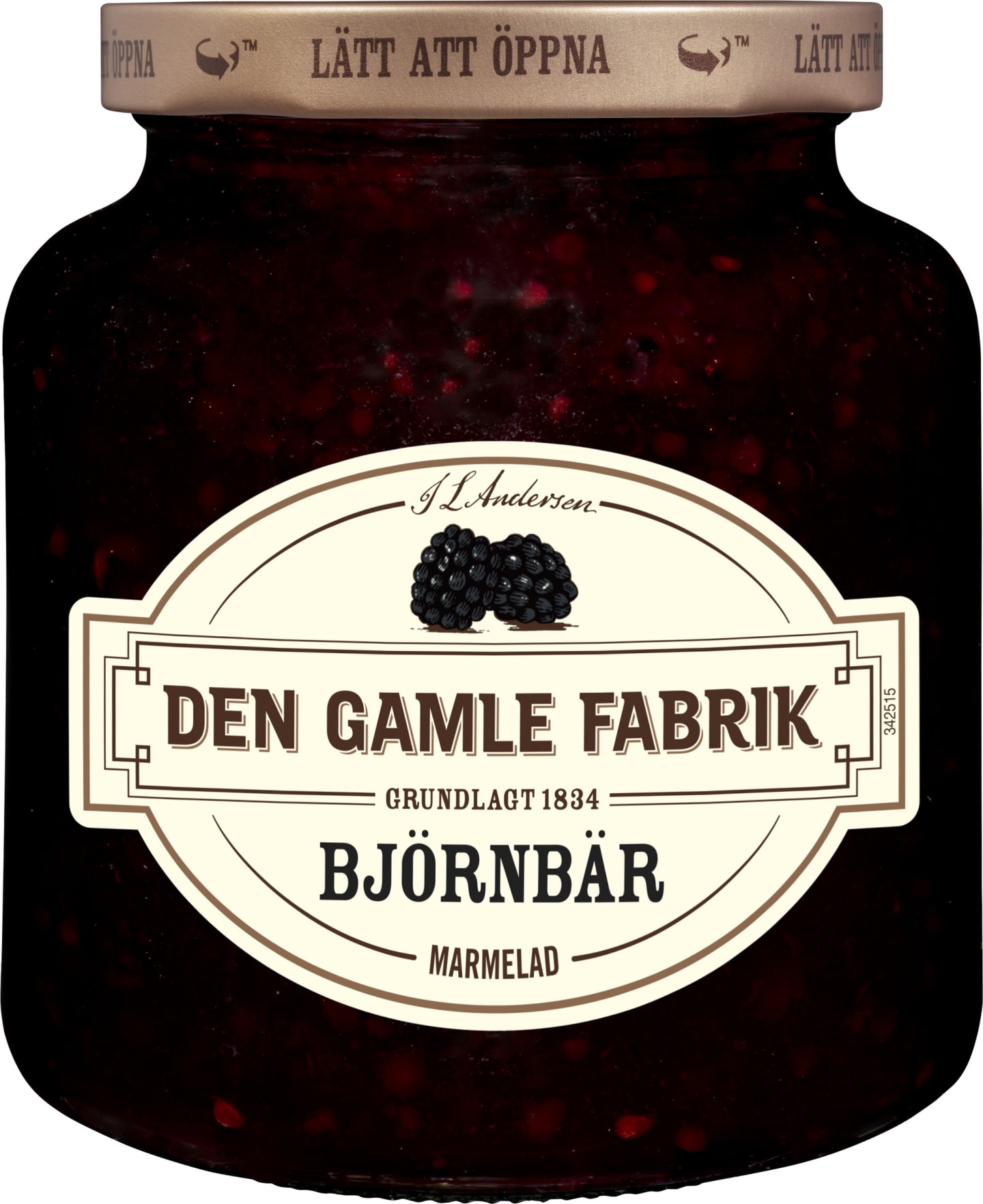 Björnbärsmarmelad 380g