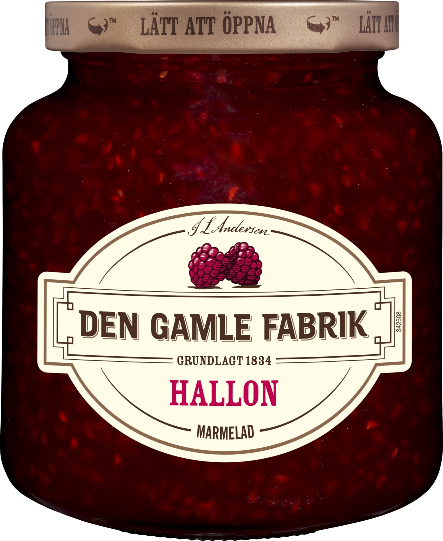 Hallonmarmelad 380g - Bild 1 av 2