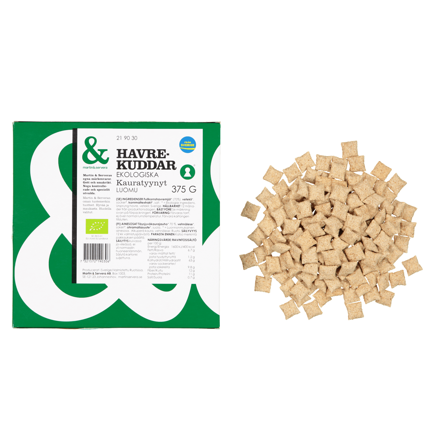Havrekuddar 375g