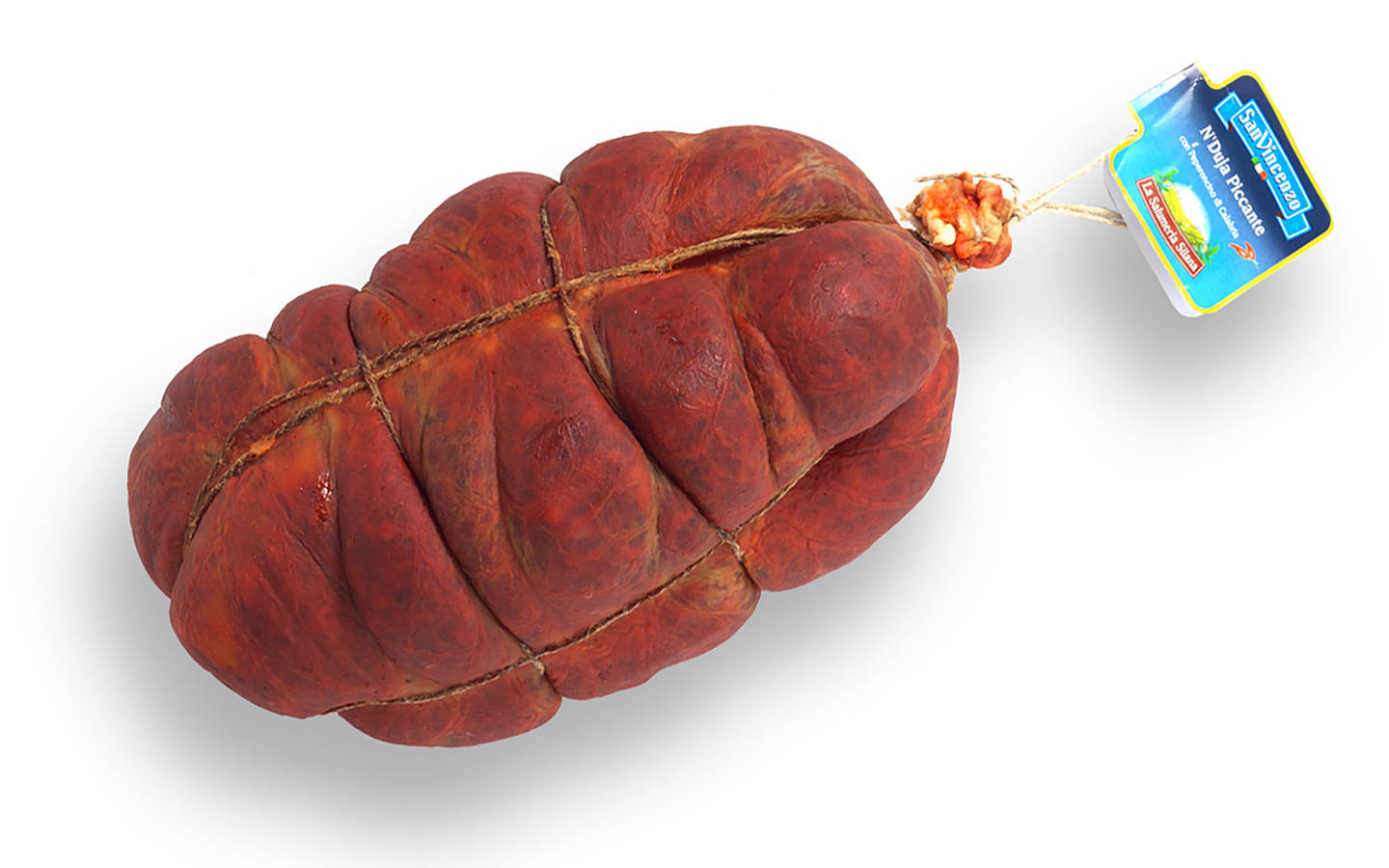 Salami Nduja hot bredbar 400g - Bild 1 av 2