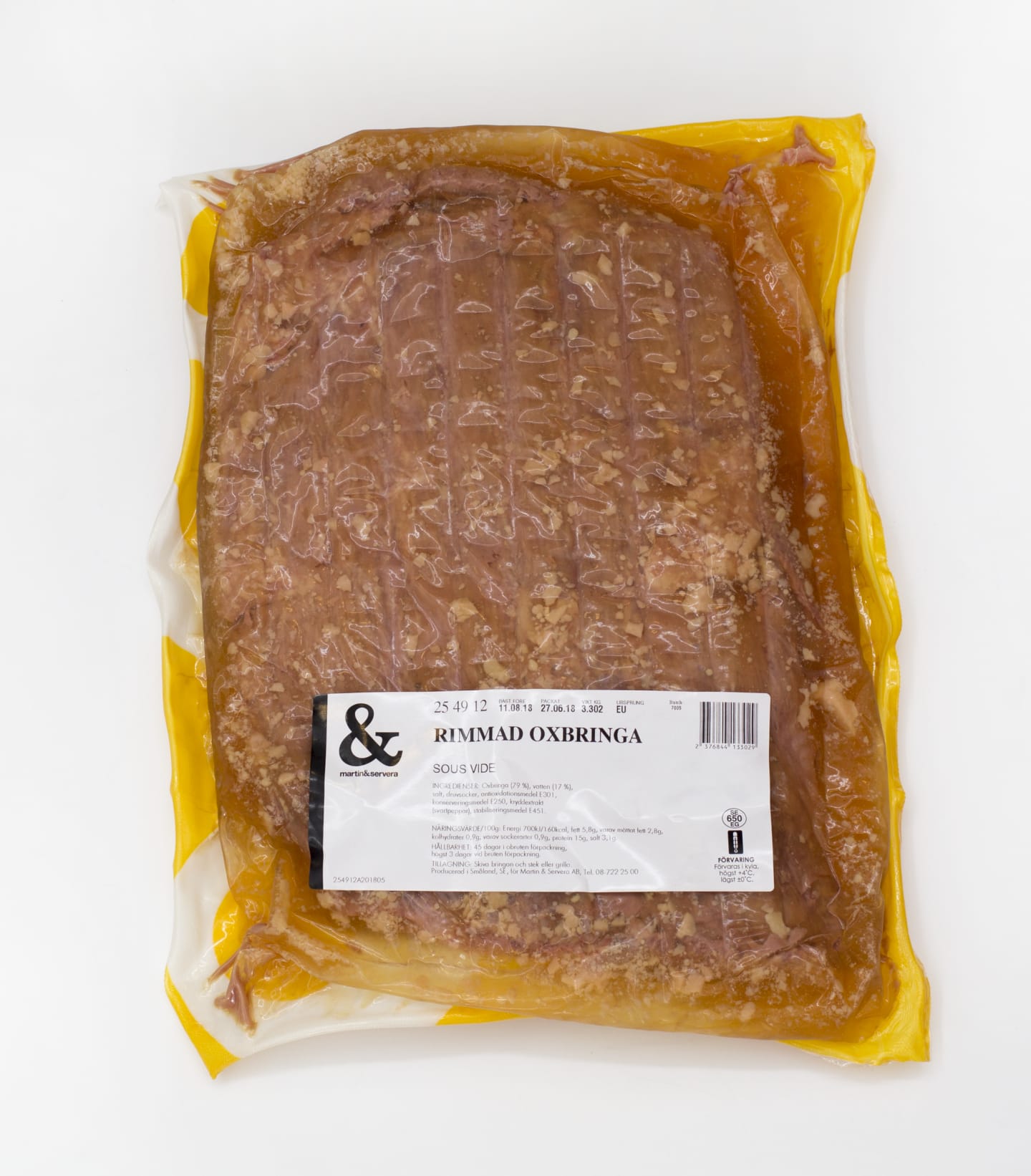 Oxbringa rimmad med sky sous vide 2,8kg - Bild 1 av 3