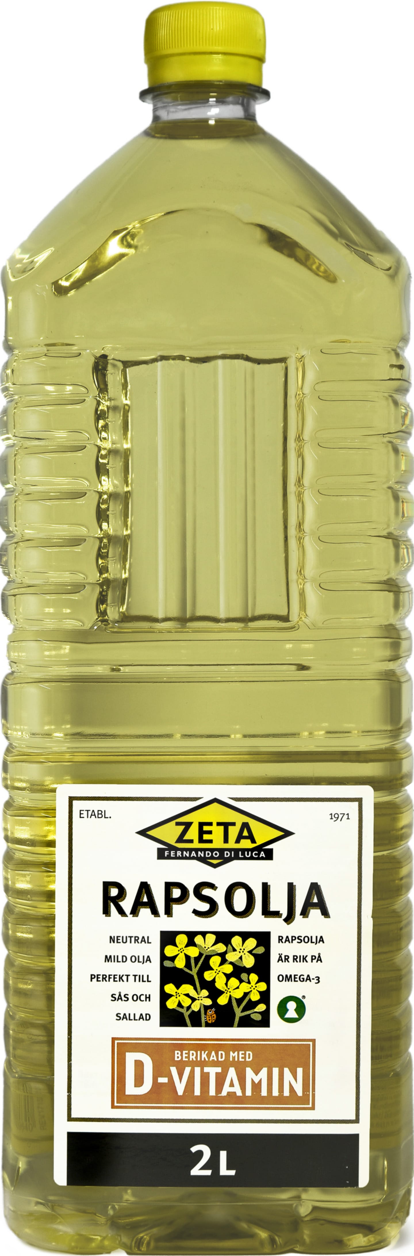 Rapsolja D-vitamin 2L