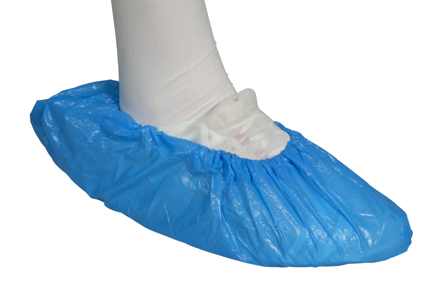 Skoskydd latexfri blå 15x41cm 100st - Bild 1 av 1