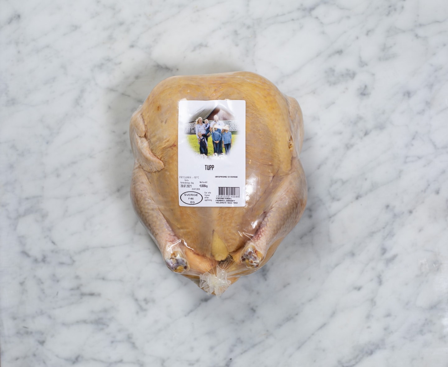 Ungtupp hel gårdsmärkt 2,5-3/18kg