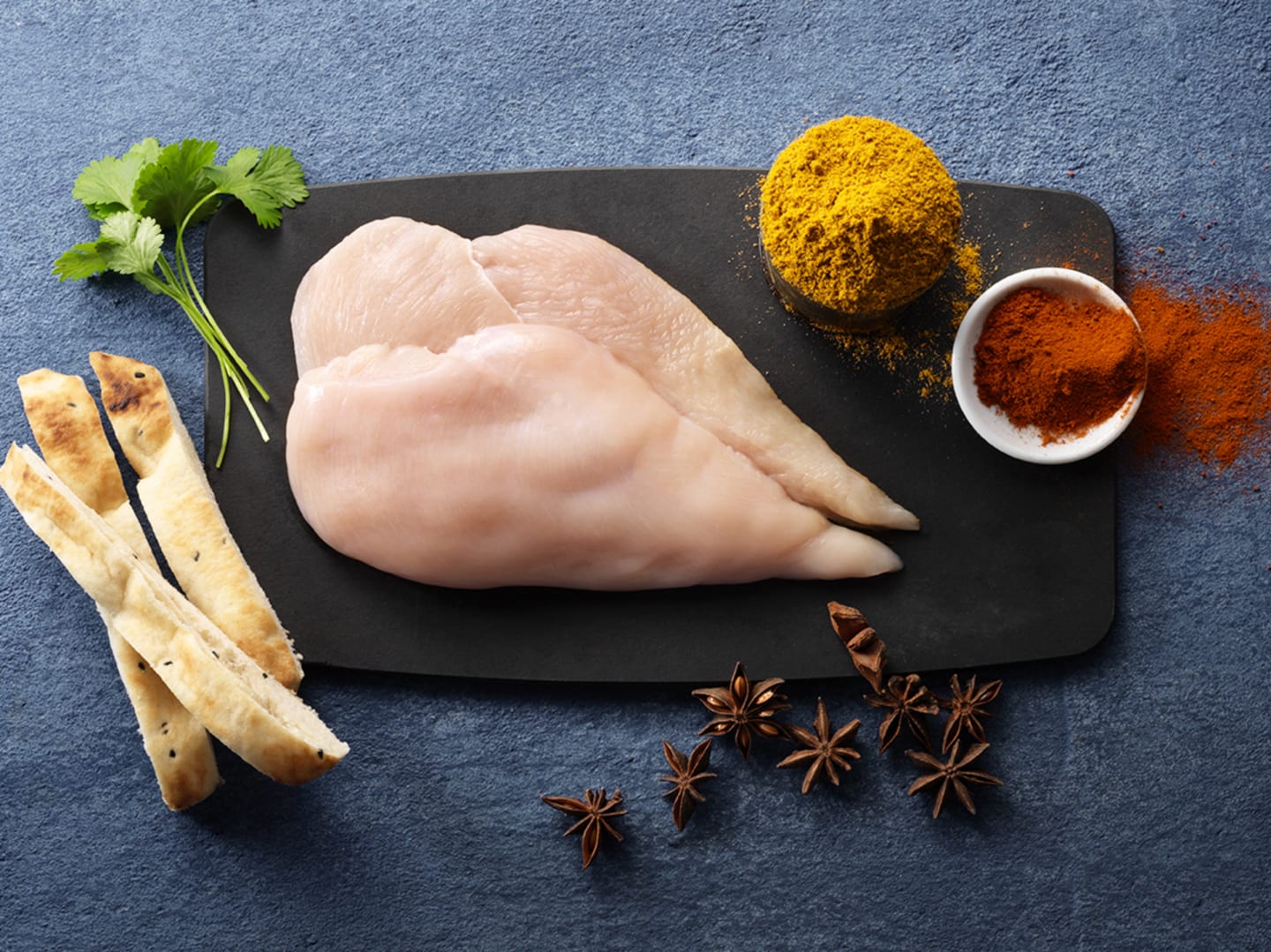 Kycklingfilé delad 13% 110-150g/2kg - Bild 1 av 1