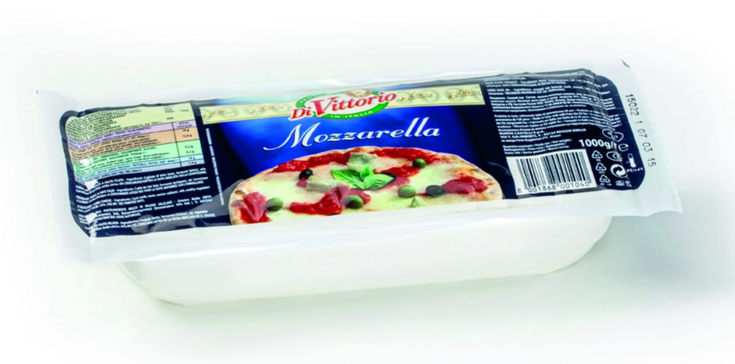Mozzarella 18% 1kg - Bild 1 av 1