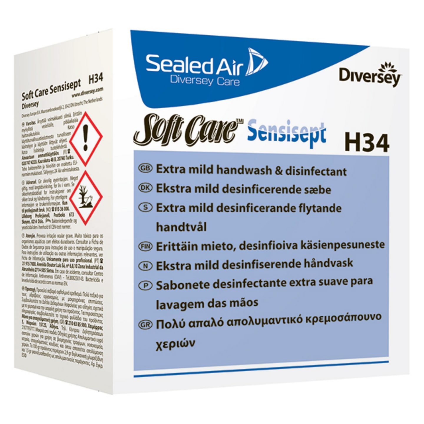 Tvål Softcare sensisept 3x800ml - Bild 1 av 1