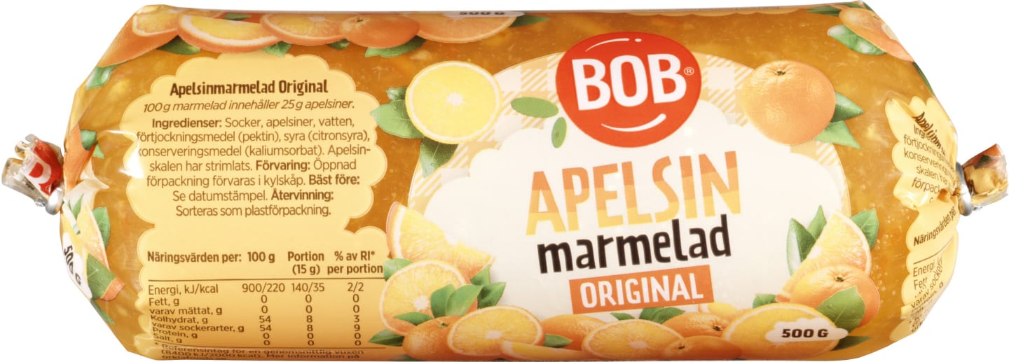 Apelsinmarmelad refill 500g