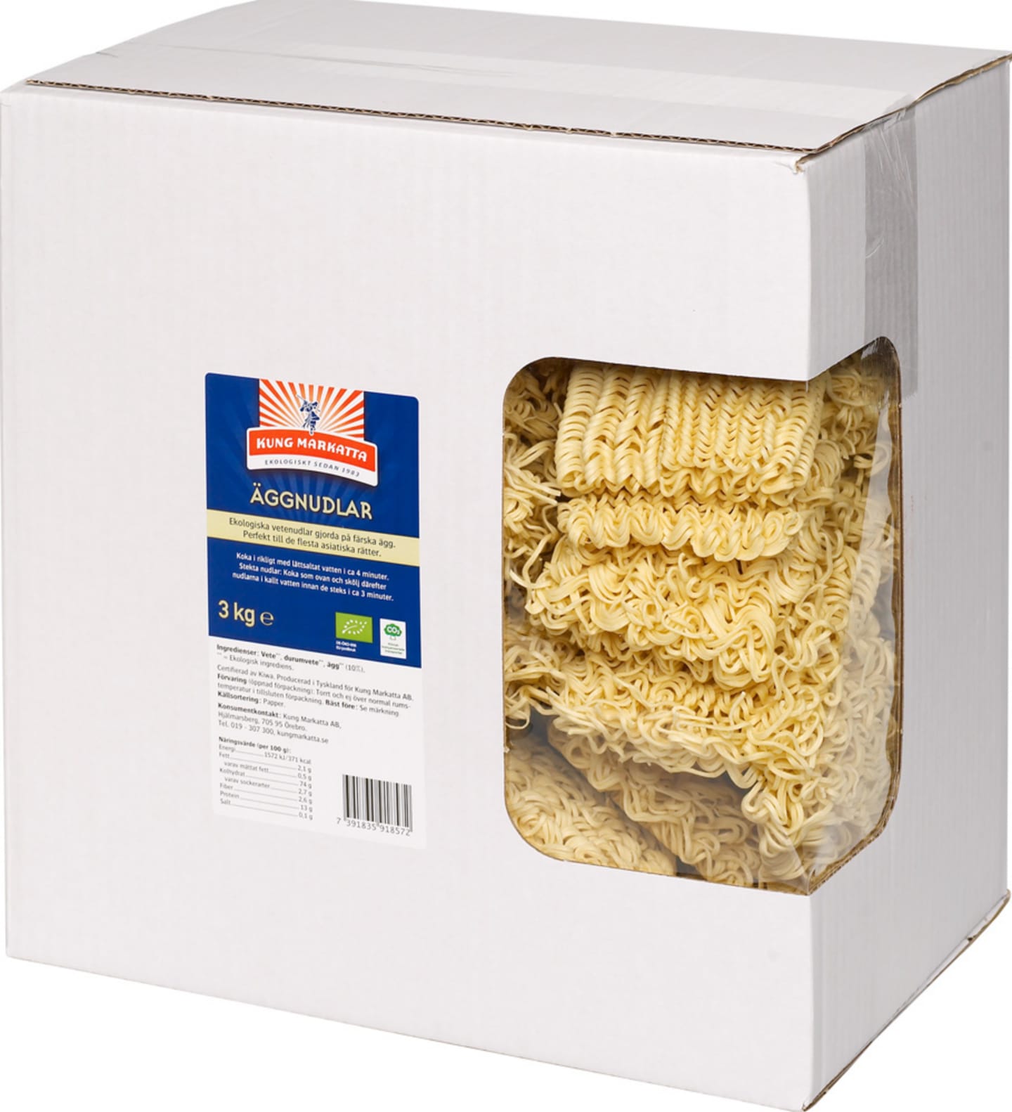 Äggnudlar eko 3kg