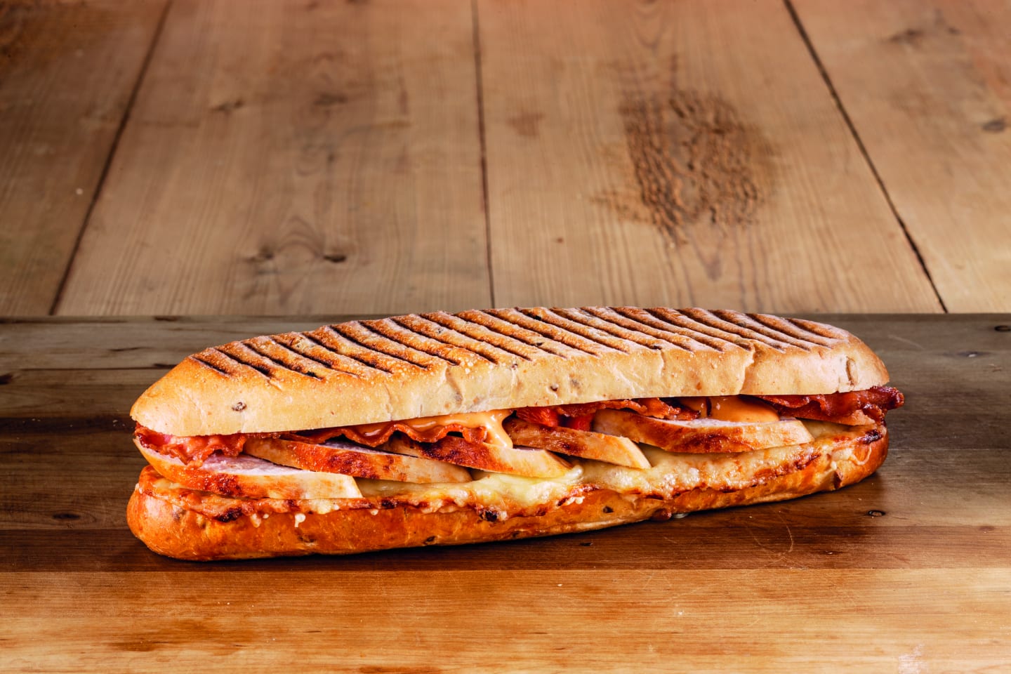 Mr Panini BBQ kyckling bacon 235g - Bild 1 av 3