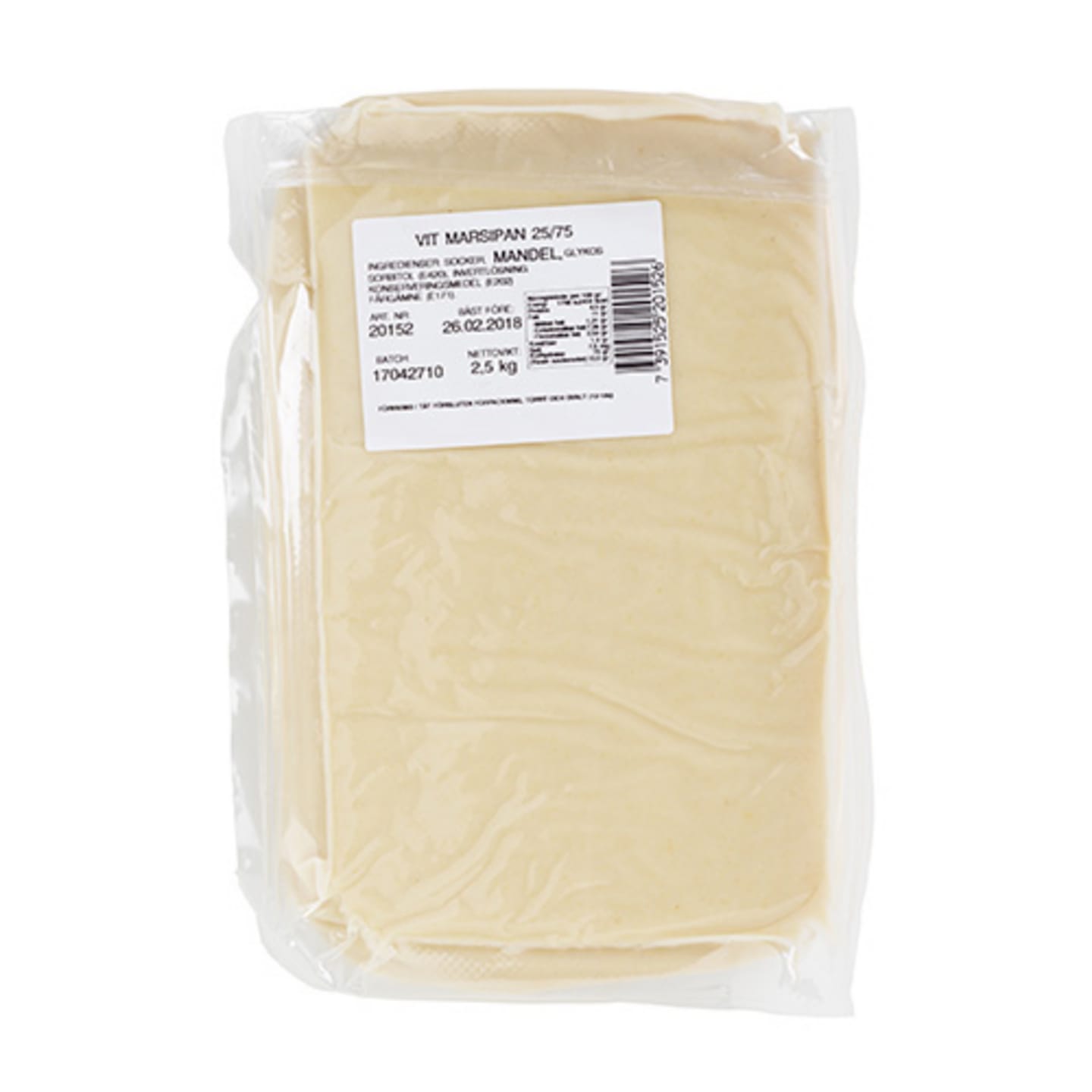 Kavlingsmarsipan vit 2,5kg