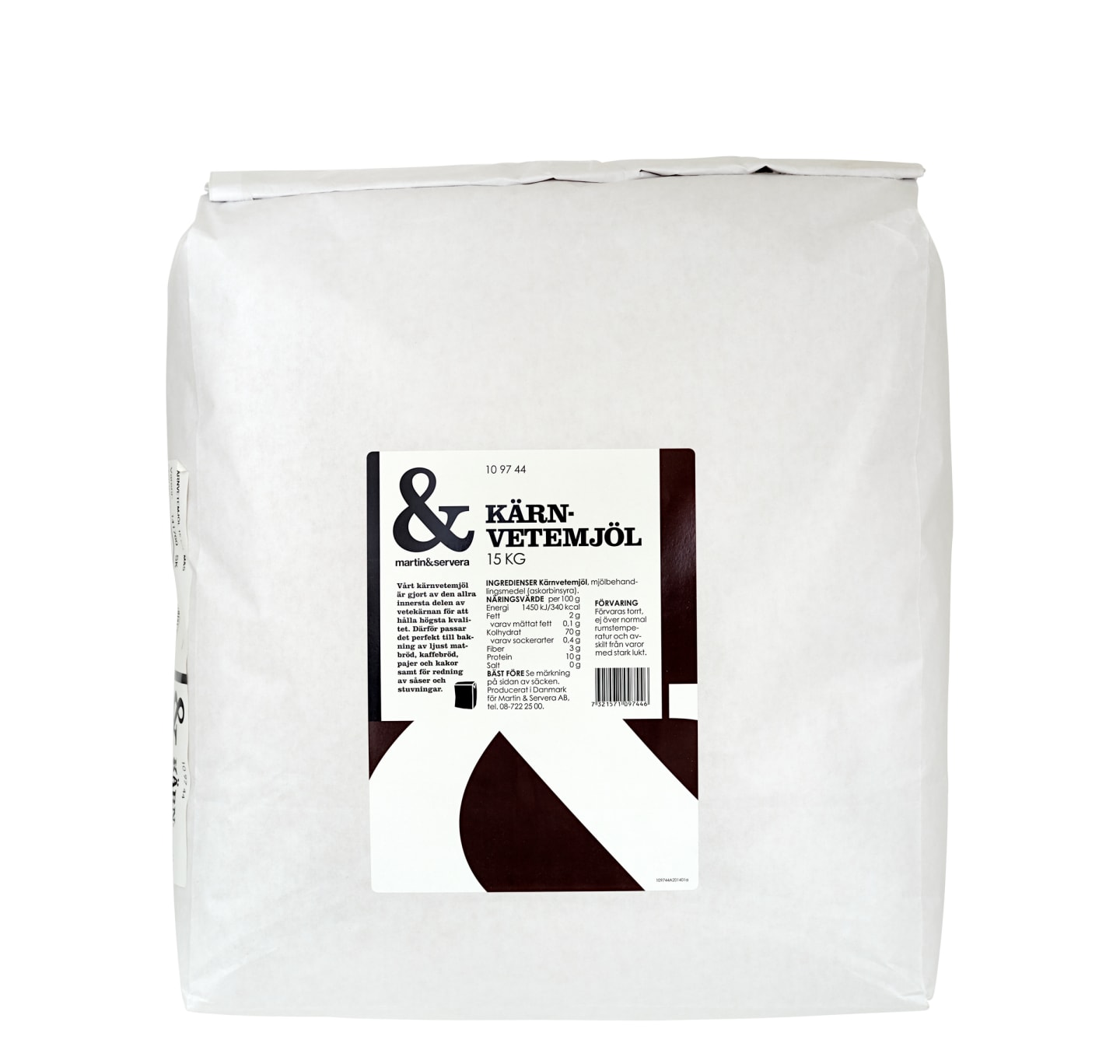 Kärnvetemjöl 15kg