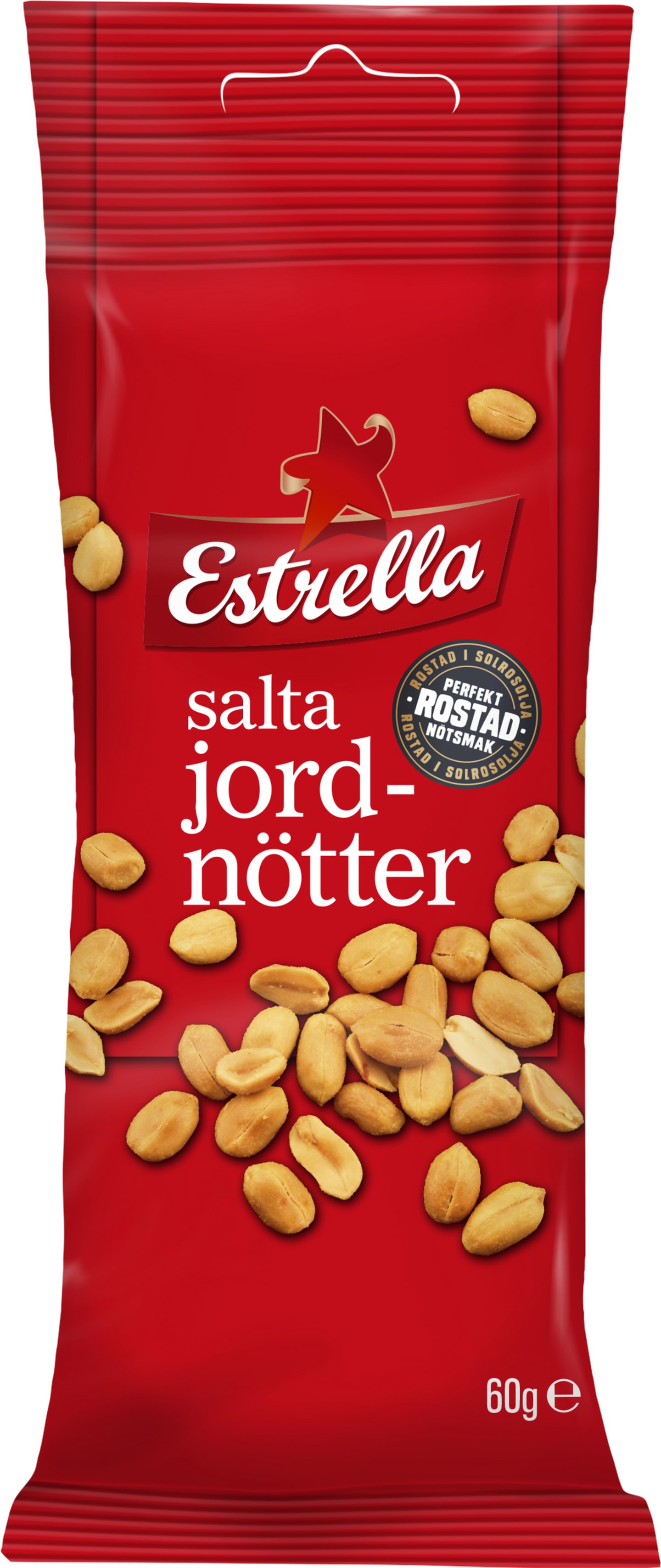 Jordnöt rostad saltad 60g - Bild 1 av 2