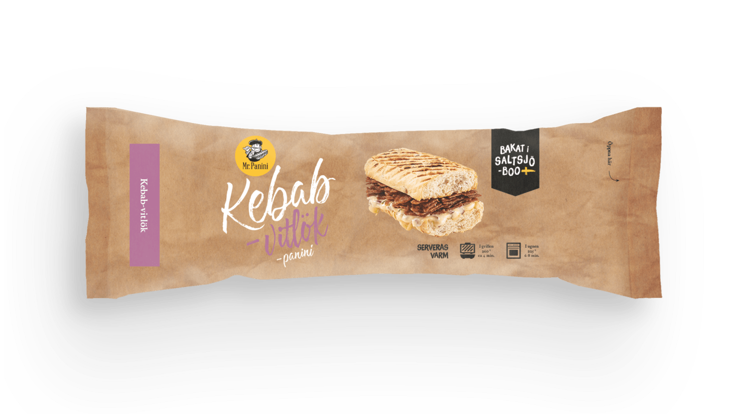 Mr Panini kebab vitlök 235g - Bild 1 av 3