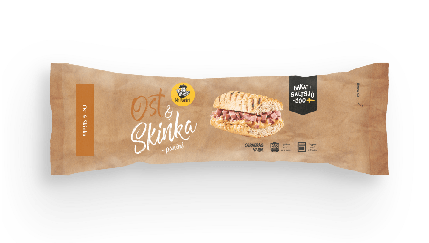 Mr Panini ost och skinka 235g - Bild 1 av 3