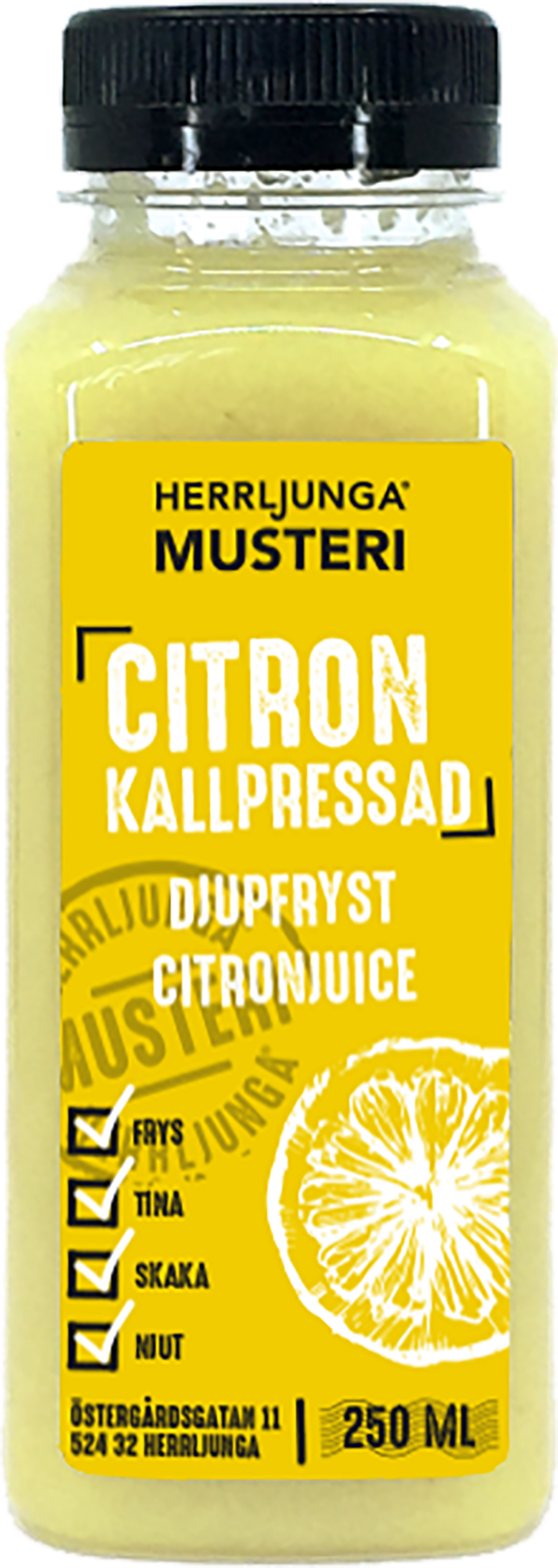 Citronjuice kallpressad 25cl