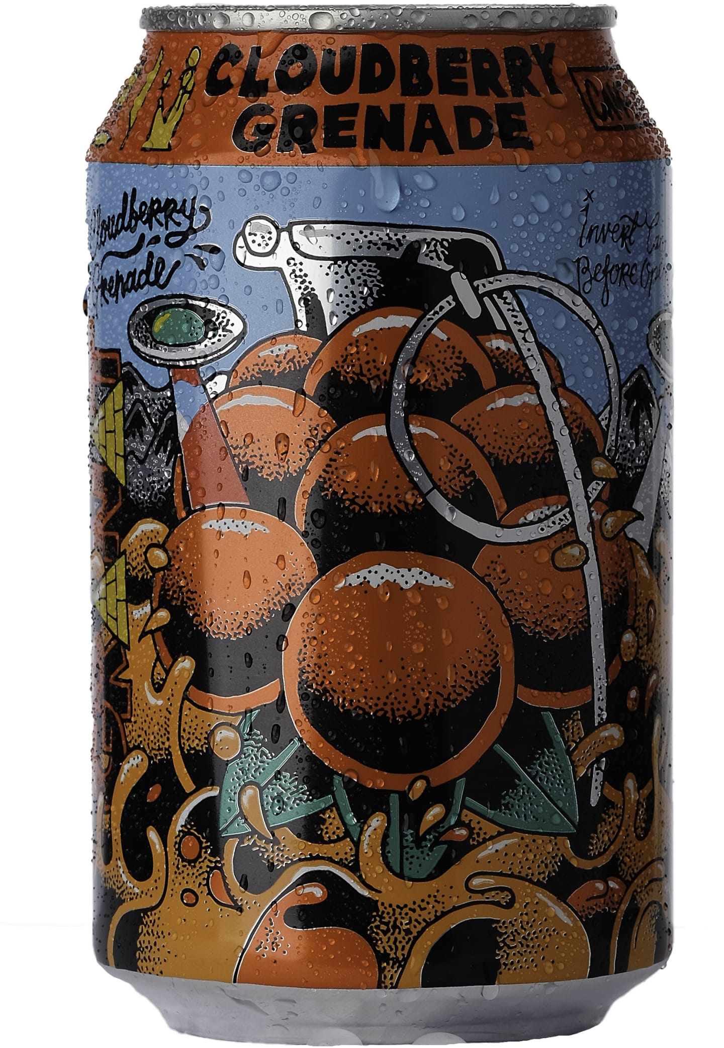 Pop Art Soda Hjortron Granat 33cl