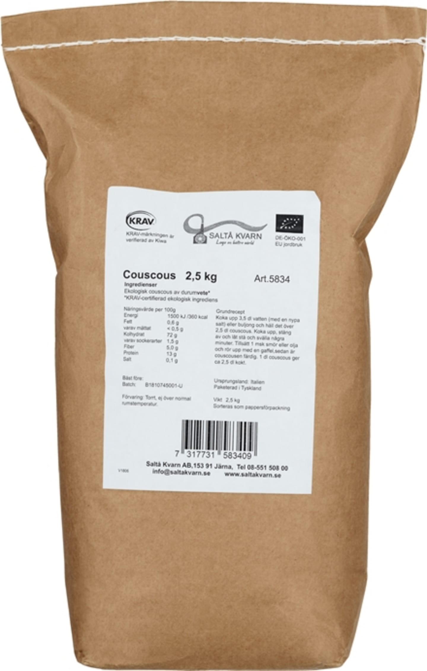 Couscous 2,5kg