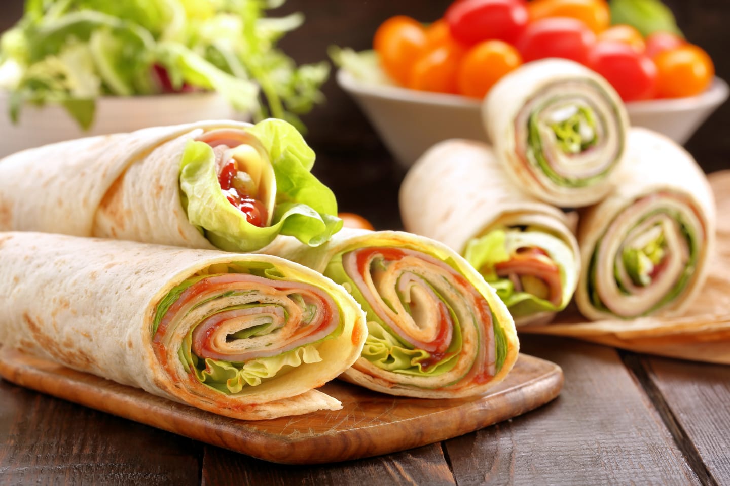 Tortilla vete 12cm 12st 192g