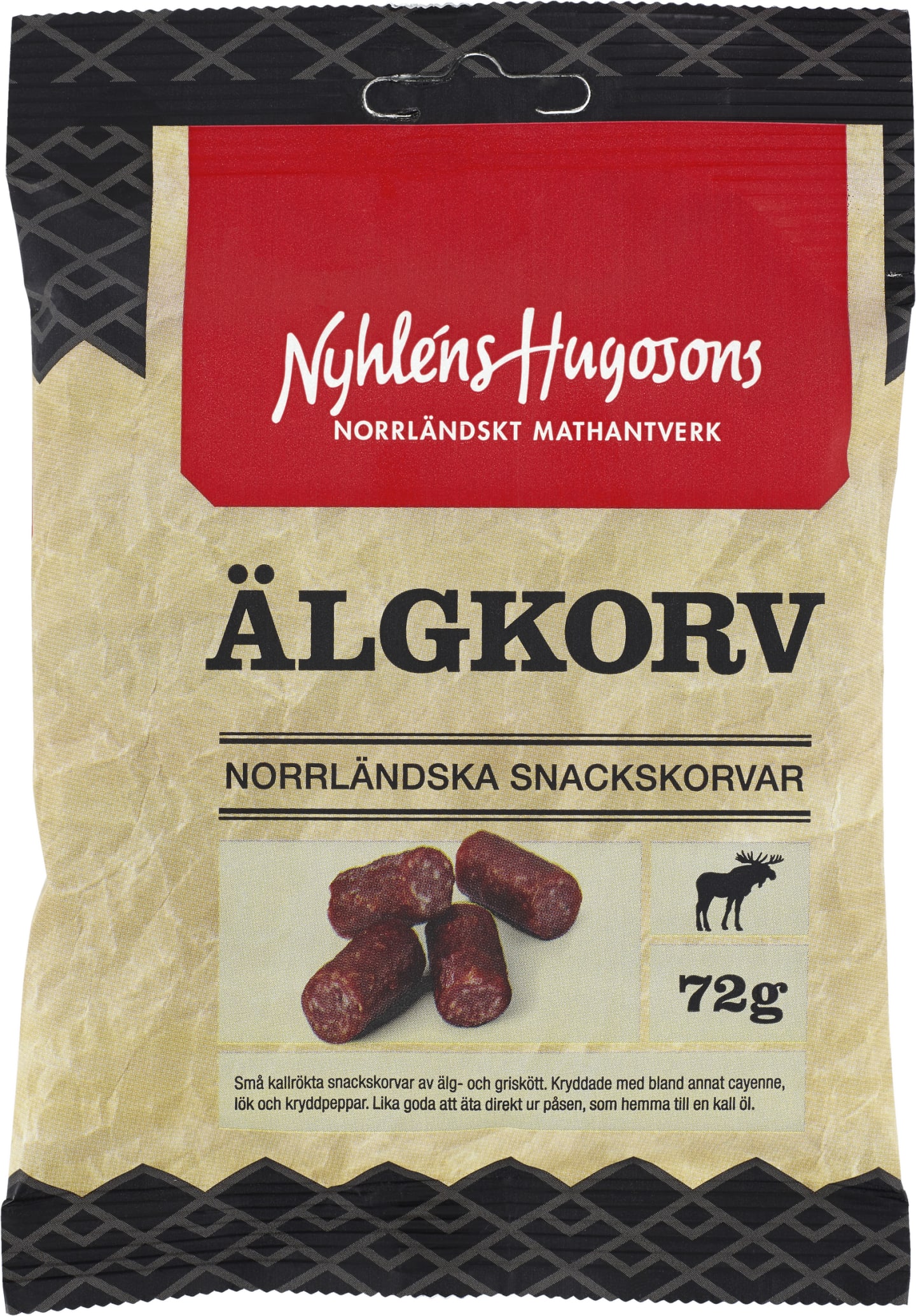 Ölkorv älg påse 8x72g - Bild 1 av 2