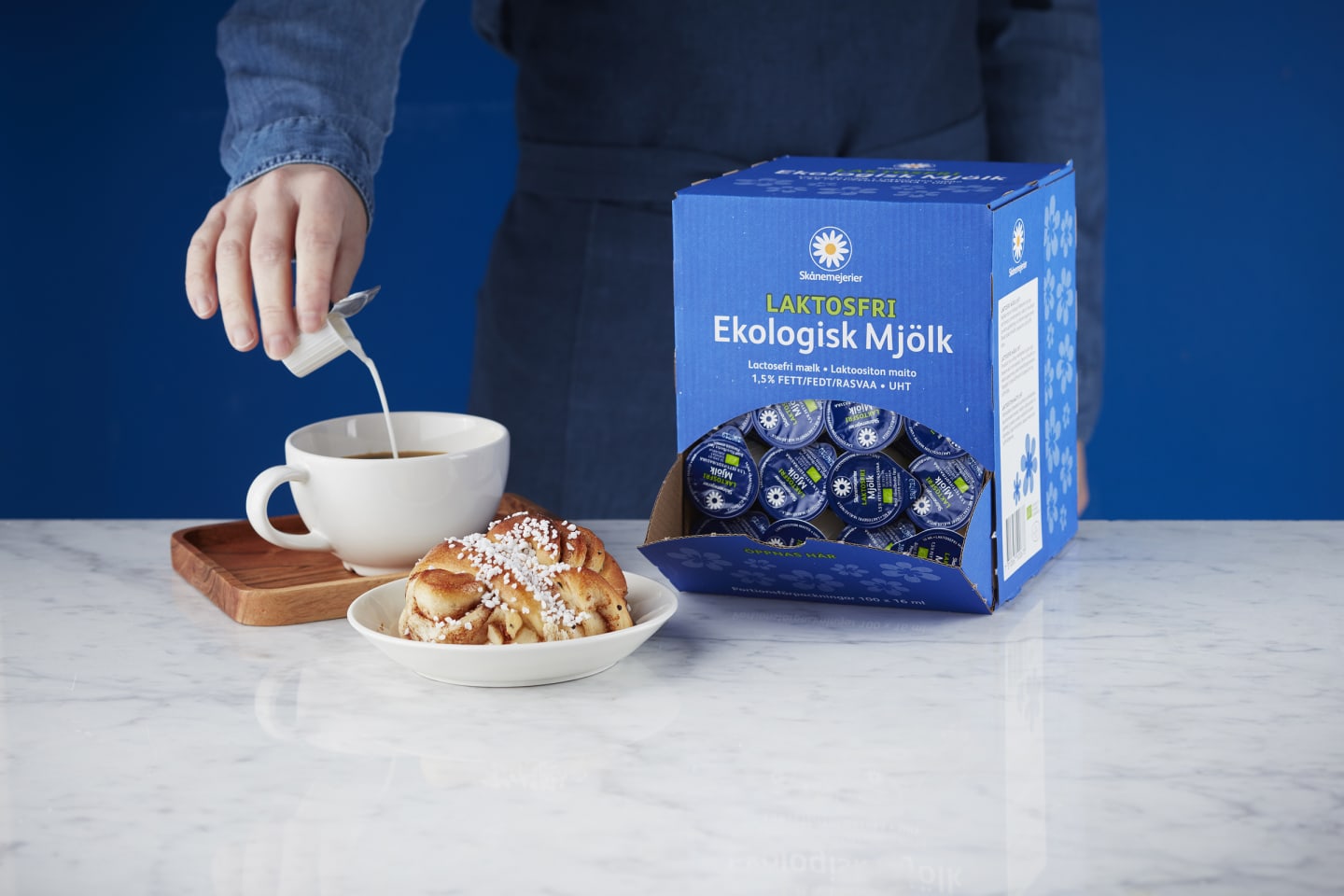 Kaffemjölk laktosfri 1,5% 100x16ml - Bild 1 av 3