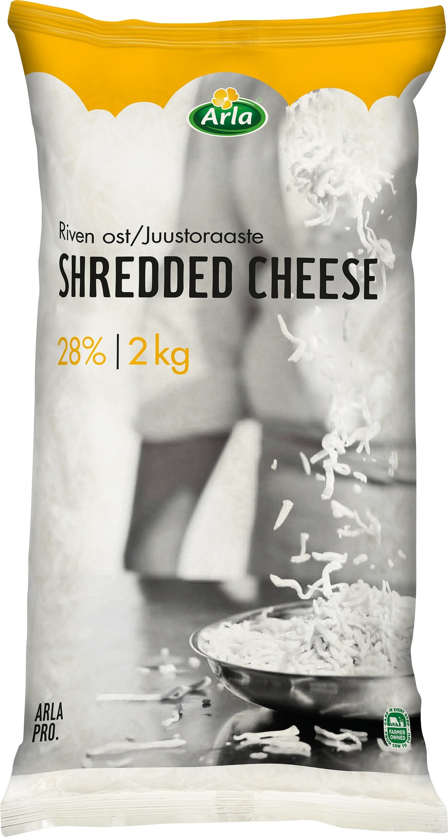 Riven ost 28% 2kg - Bild 1 av 1