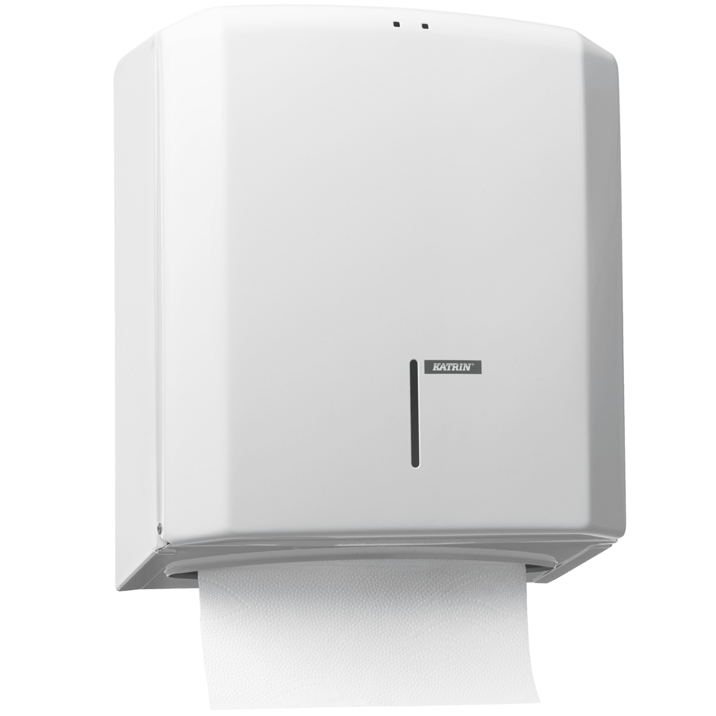 Dispenser handduk vit metall 1st