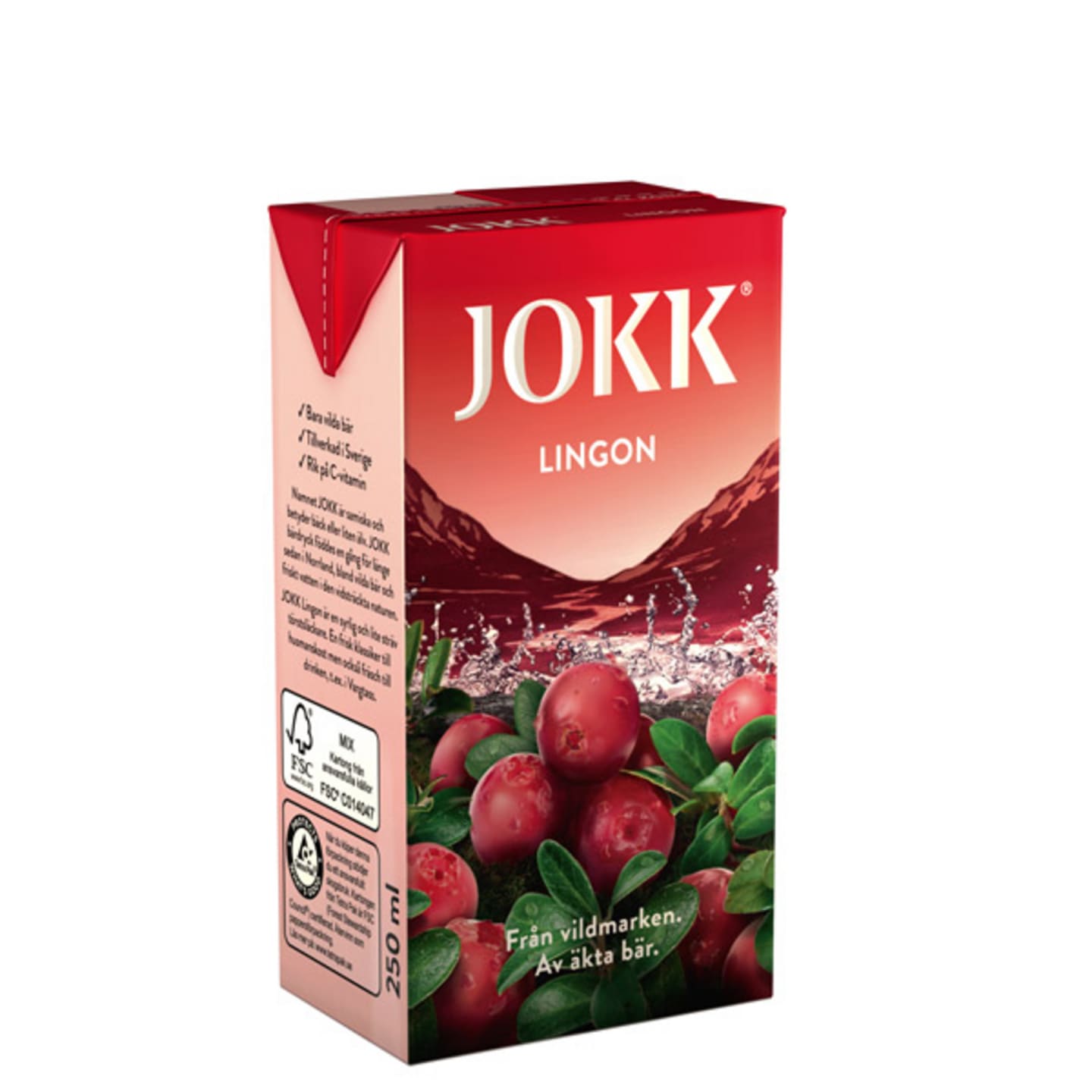Lingon bärdryck koncentrat 1+3 25cl - Bild 1 av 1