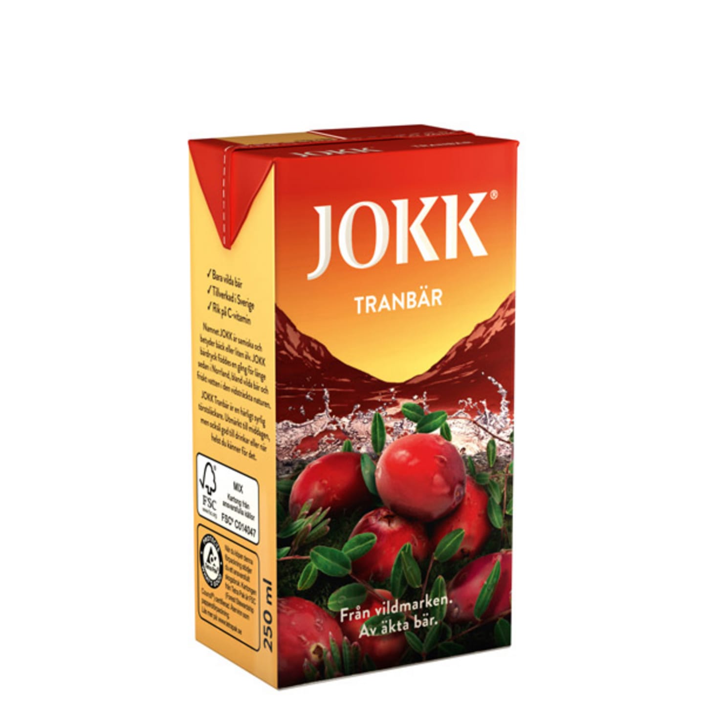 Tranbär bärdryck koncentrat 1+3 25cl - Bild 1 av 1