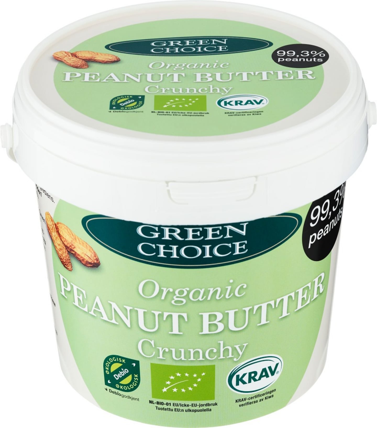 Jordnötssmör Crunch 1kg - Bild 1 av 1