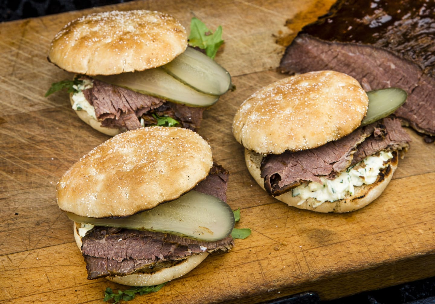 Hamburgerbröd surdeg 8x67,5g - Bild 1 av 2