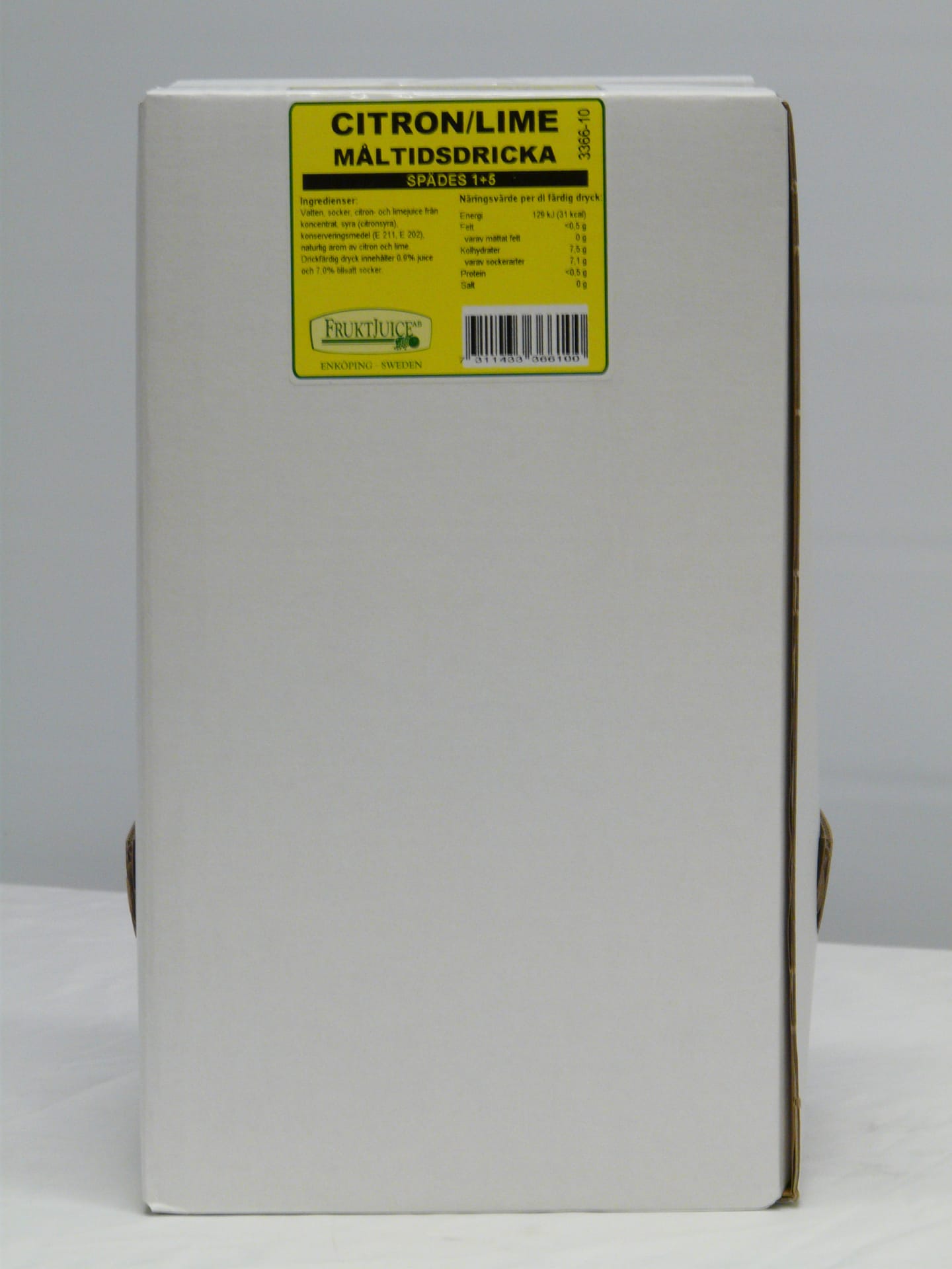 Måltidsdricka Citron Lime BIB 1+5 10L