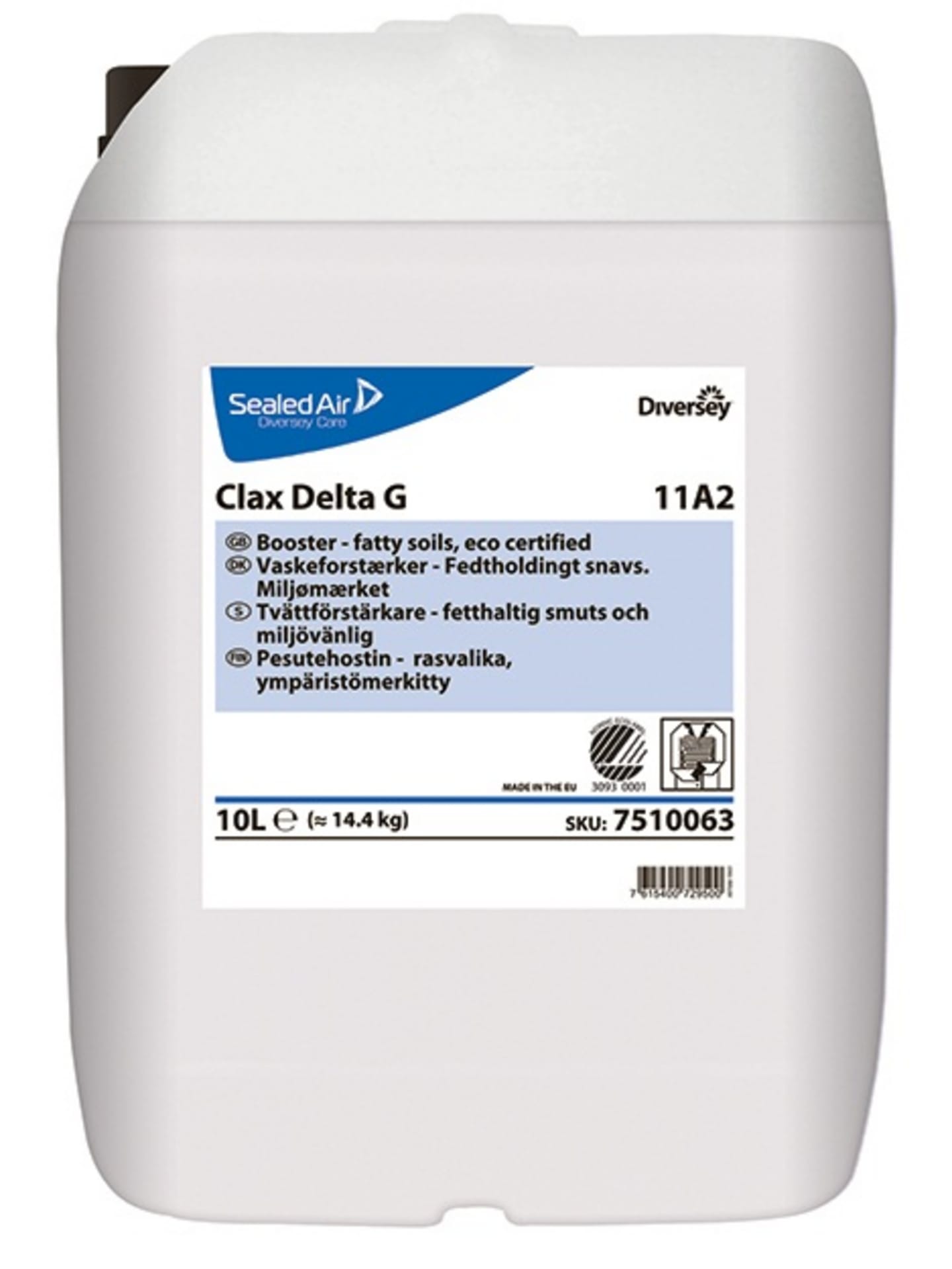 Tvättmedel Clax Delta 10liter
