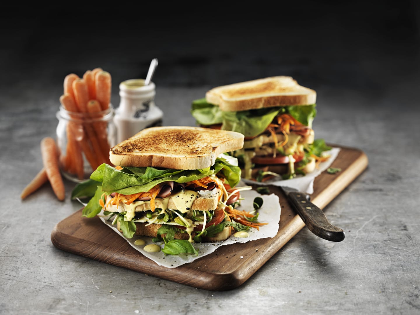 Sandwichbröd ljust skivad 28st/1,2kg - Bild 1 av 2