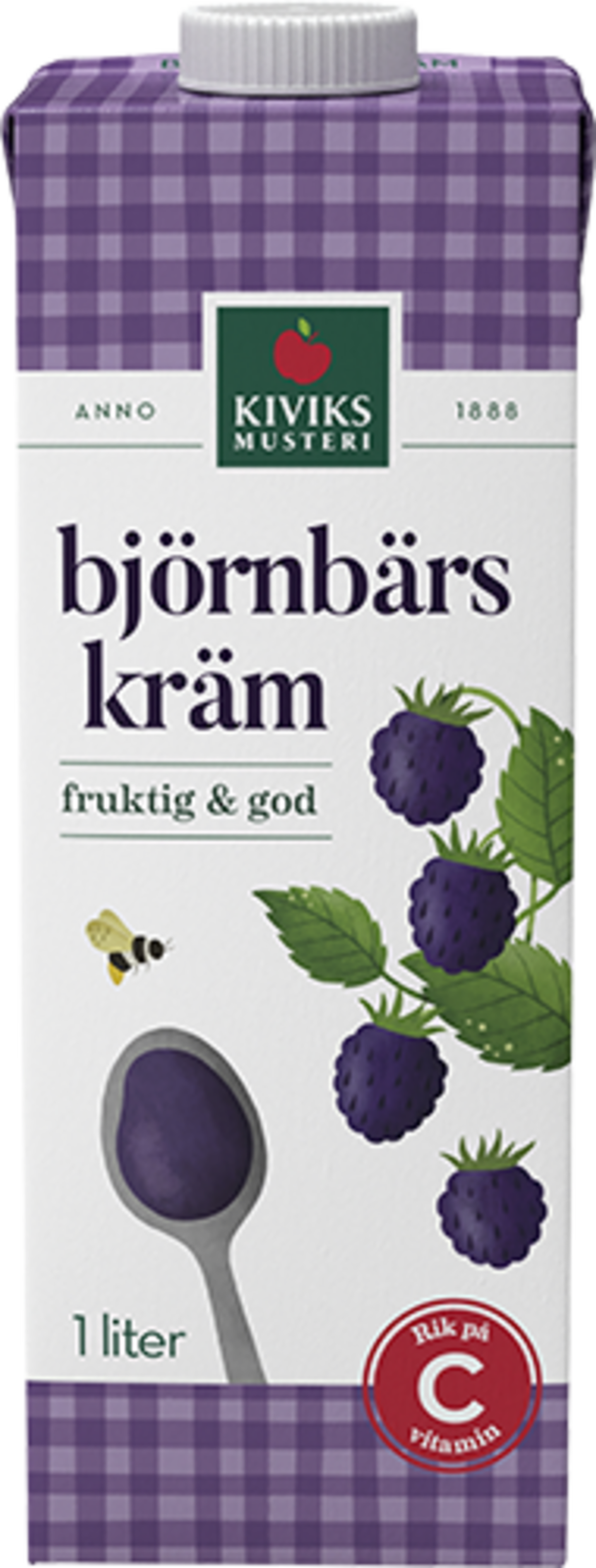Björnbärskräm färdig 1L